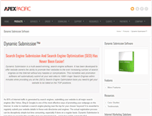 Tablet Screenshot of dynamicwebsubmission.com